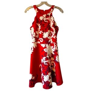 Trixxi Red Sleeveless Halter Mini Dress Sz. S